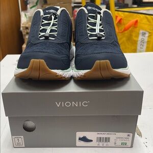 Vionic Navy and White Women's Sneakers